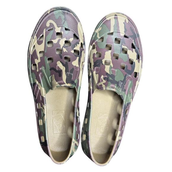 Vans Trek Slip-On CAMO Men's US 5, green, waterproof slip on - Picture 1 of 10